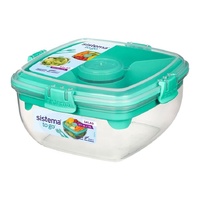 Sistema To Go Salad Container 1.1L - Teal