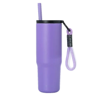 Smash 860ml/29oz Stainless Steel Double Wall Epic Tumbler - Purple
