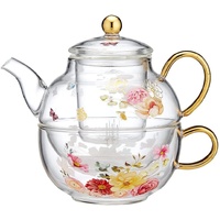 Ashdene Springtime Soiree Glass Tea For One
