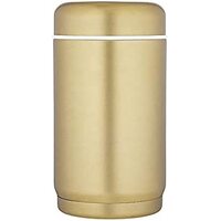 Tempa Avery Double Wall Stainless Steel Food Container 9x9x16.5cm - Brushed Gold