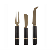 Tempa Emerson - Black 3 Piece Grazing Knife Set