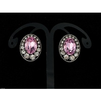 1 Pair Vintage Rhinestone Stud Earrings - Choose Your Colour