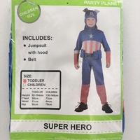 Kids Captain America Halloween Costume
