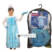 Kids Frozen Queen Elsa Halloween Costume