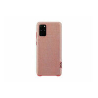 Samsung Galaxy S20 Plus + Kvadrat Textile Phone Case Pink