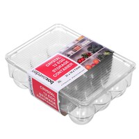 Box Sweden Crystal 12 Eggs Plastic Storage Container/Rack/Holder/Fridge Case