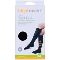 Flight Mode Travel Flight Socks Anti Fatigue Compression  M Women 6 - 9.5/Men 5 - 9.5