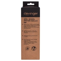 Pack of 3 Wool Dryer Balls - Natually Soften Laundry