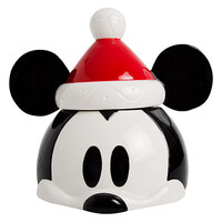 Disney Christmas Mickey Mouse Cookie Jar