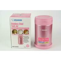 Zojirushi SW-EAE50 Stainless Steel Vacuum Insulated Food Jar 500ml / 0.5L Shiny Pink